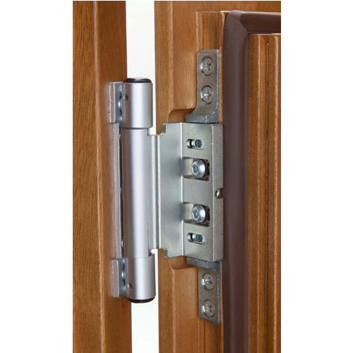 SFS Grey Door Hinge Cover Set For Intec Dynamic 2D UPVC - 9 Pieces